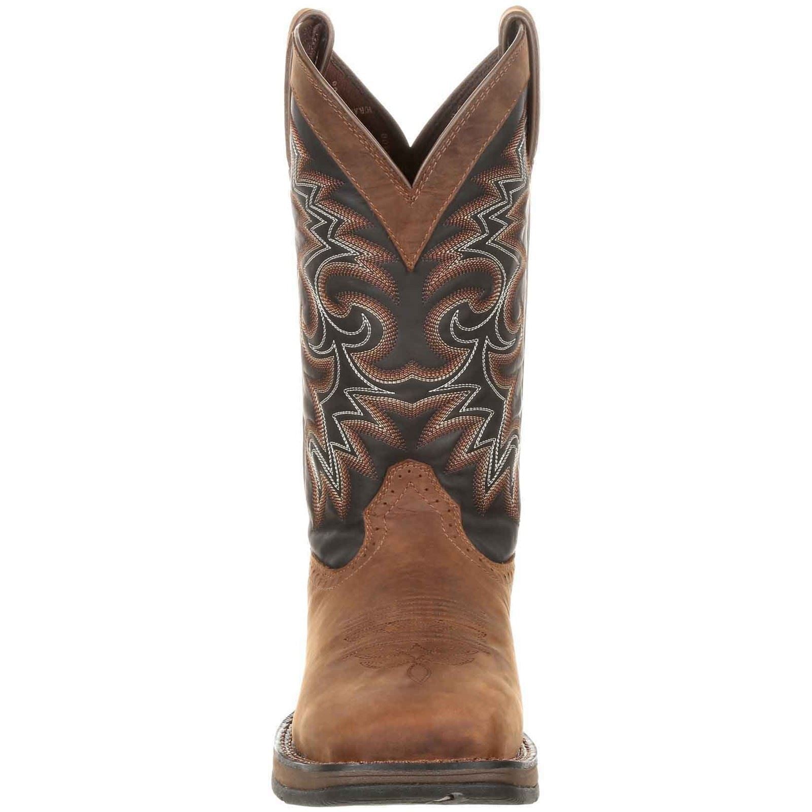 Durango Rebel Herren Stiefel Aus Leder In Schokoladenbraun/Mitternachtsblau