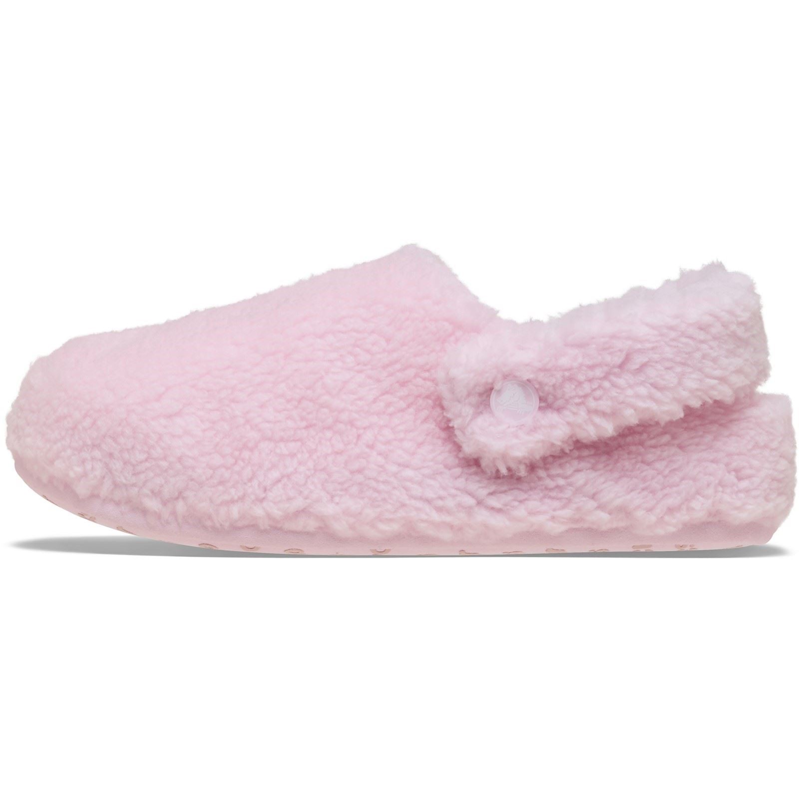 Crocs Classic Cozzzy Polyester Damen Pink Milch Hausschuhe