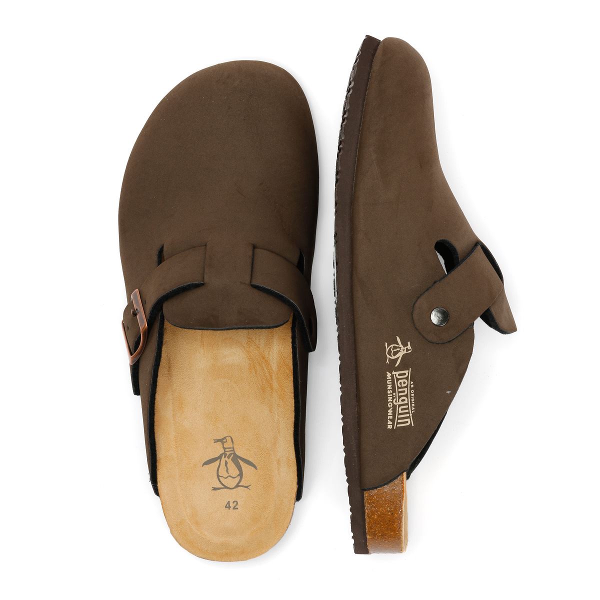 Penguin Pappy Herren Braune Sandalen