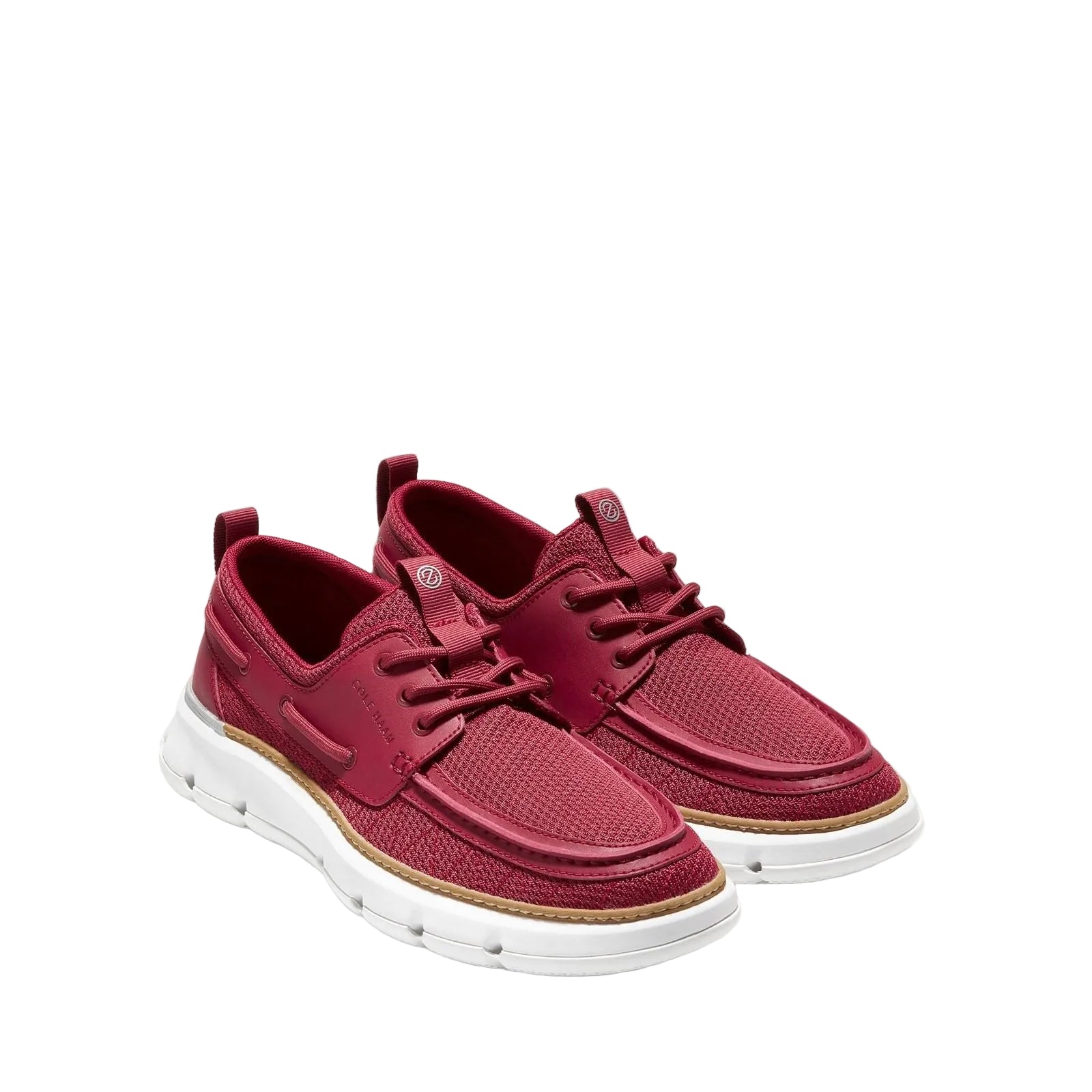 Cole Haan 4.ZeroGrand Regatta Herren Rote Bootsschuhe