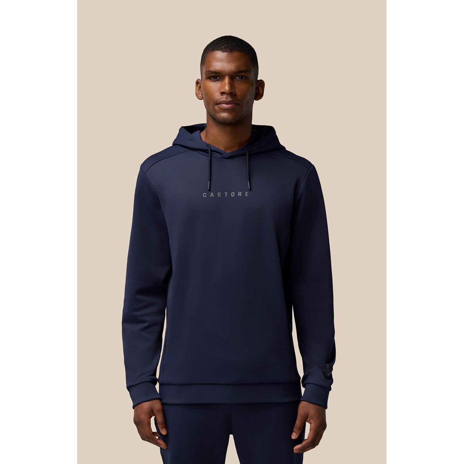 Castore Flex Thermo Hoodie Herren Blaues Kapuzensweatshirt
