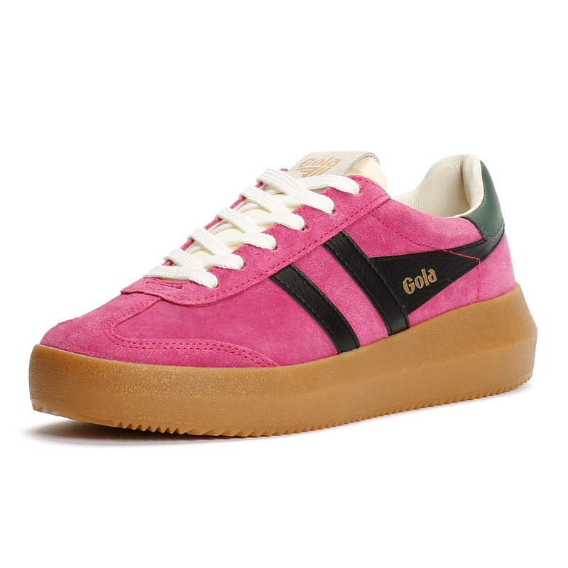 Gola Athena Wildleder Damen Rosa Sneakers