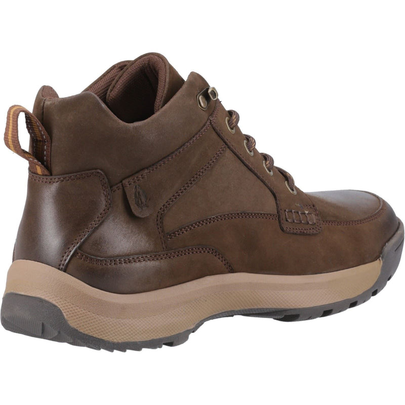 Hush Puppies Vernon Herren Leder Stiefeletten in Braun