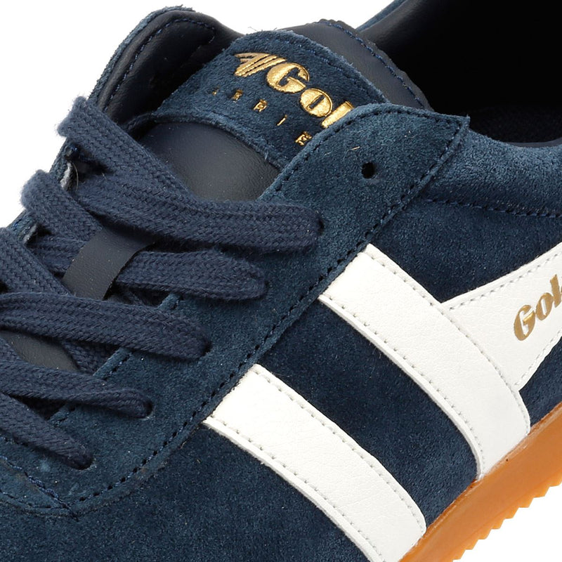 Gola Harrier Damen Wildleder Sneaker In Blau