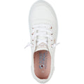Skechers BOBS B Cute Baumwoll Damensneaker In Weiß