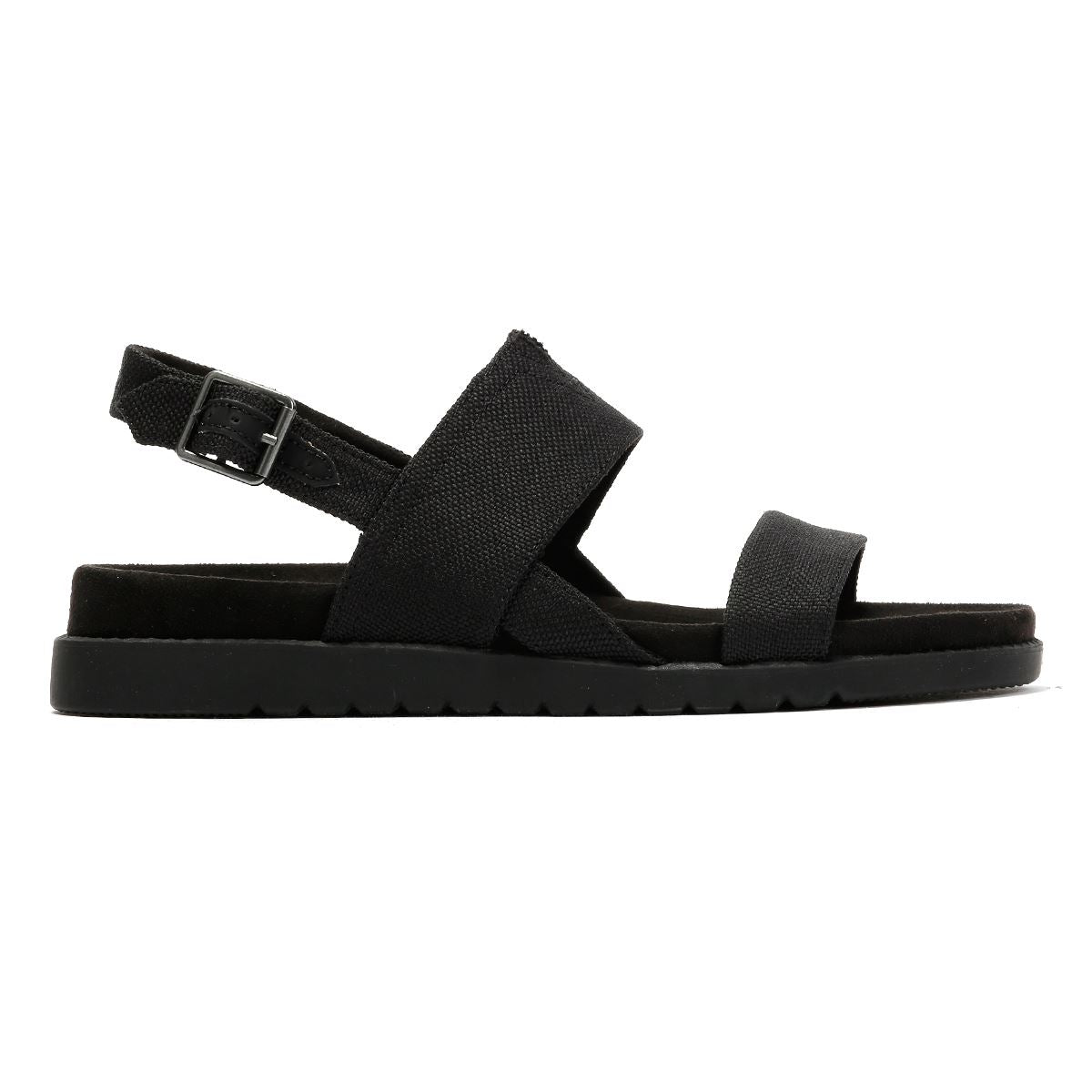 TOMS Marin Slingback Canvas Damenschwarze Sandalen