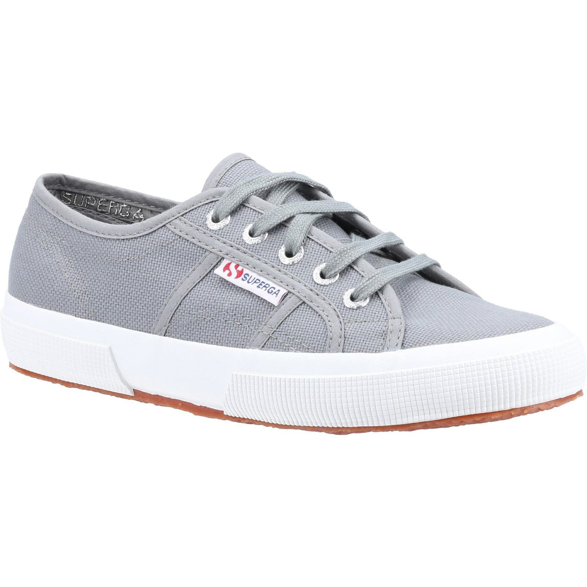 Superga 2750 Cotu Classic 100% Baumwolle Herren-Sneaker In Grau-Salbei