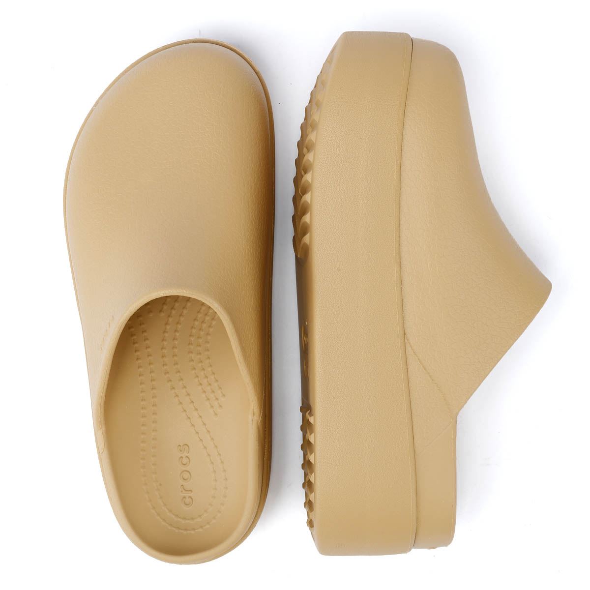 Crocs Dylan Platform Damen Weizen Clogs