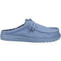 HEYDUDE Wally Slip Canvas 100% Baumwolle Herren Hausschuhe In Elementarblau