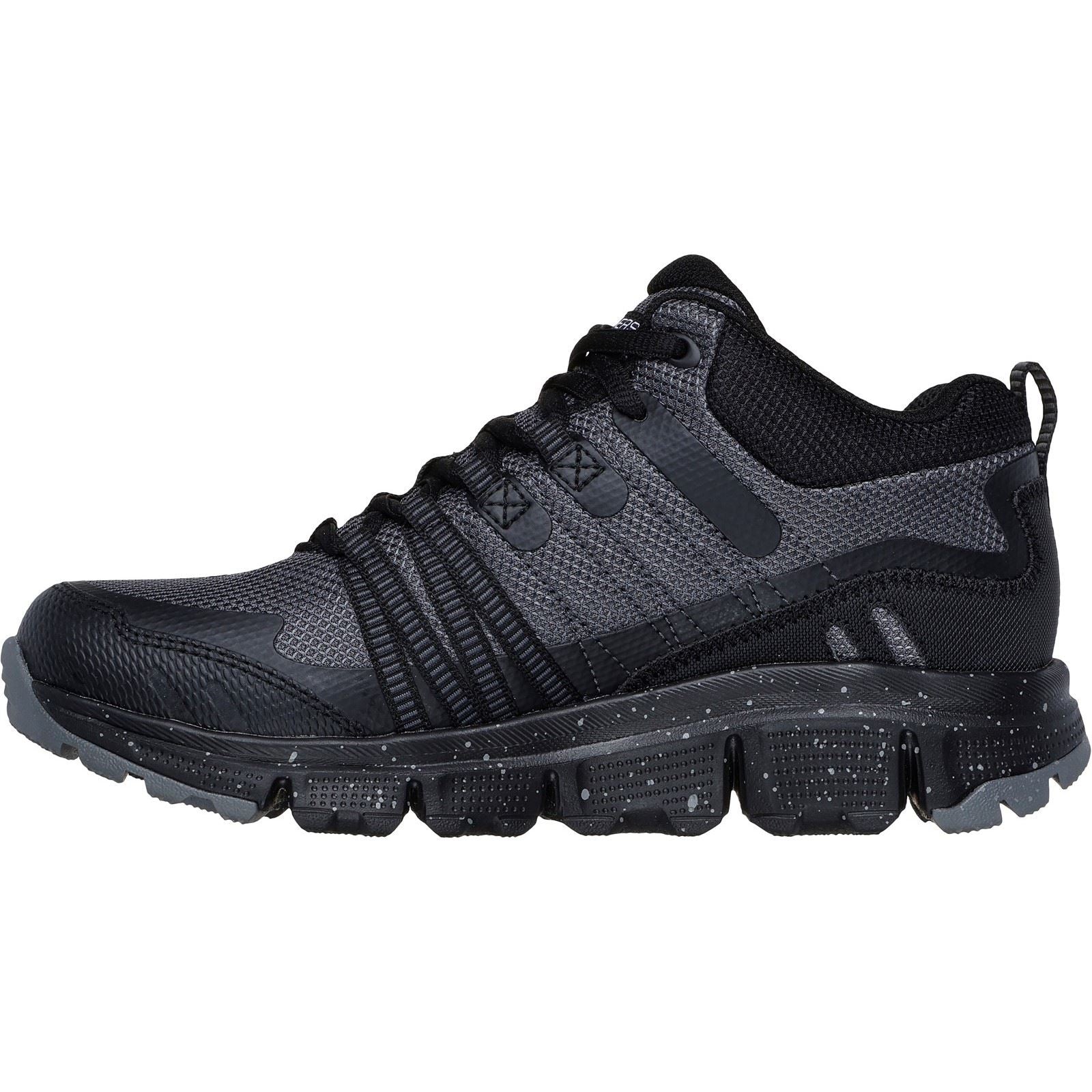 Skechers Summits At Wynnwood Synthetik Damen Wanderstiefel In Anthrazit/Schwarz