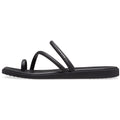 Crocs Miami Toe Loop Sandal Damen Schwarze Farbe Sandalen