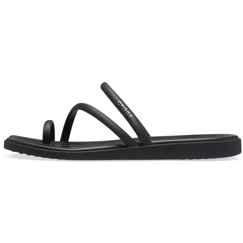 Crocs Miami Toe Loop Sandal Damen Schwarze Farbe Sandalen