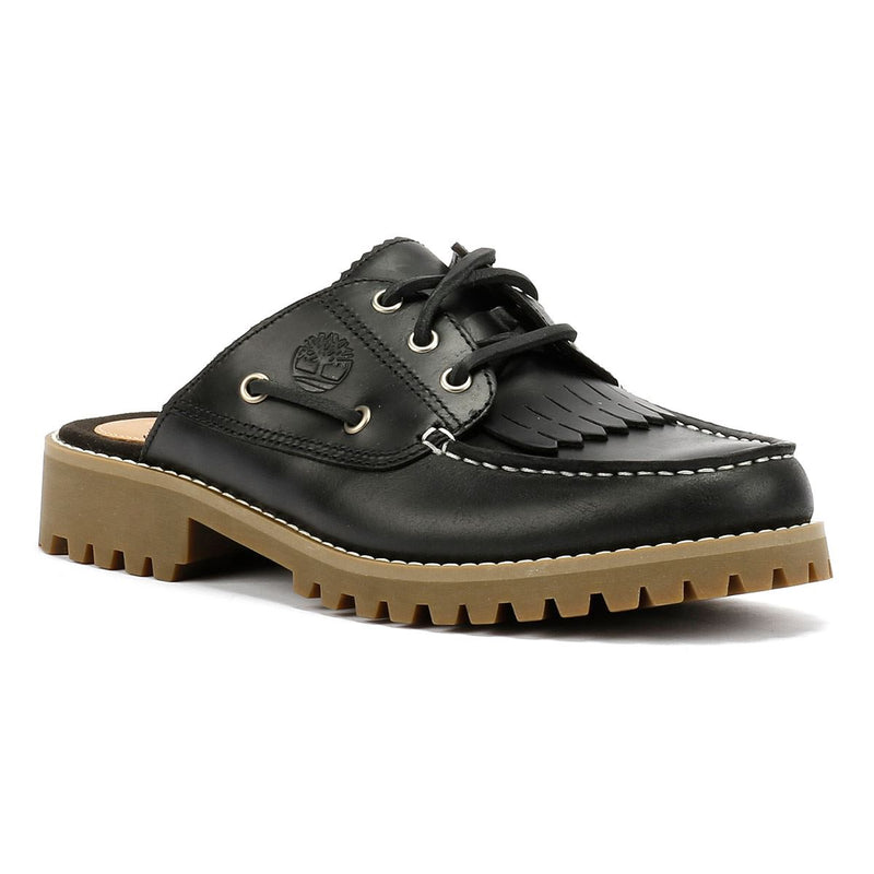 Timberland Noreen Damen Clogs Aus Schwarzem Leder