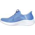 Skechers Ultra Flex 3.0 Brilliant Path Textile Damensneaker In Perlgrau