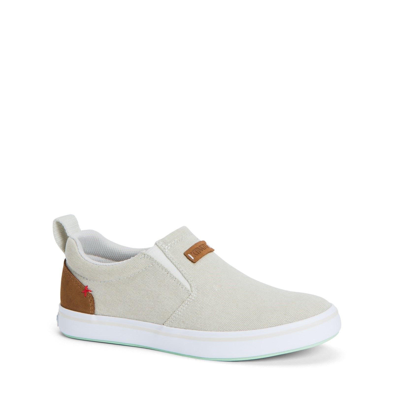 Xtratuf Sharkbyte Canvas Damen Creme Sneaker