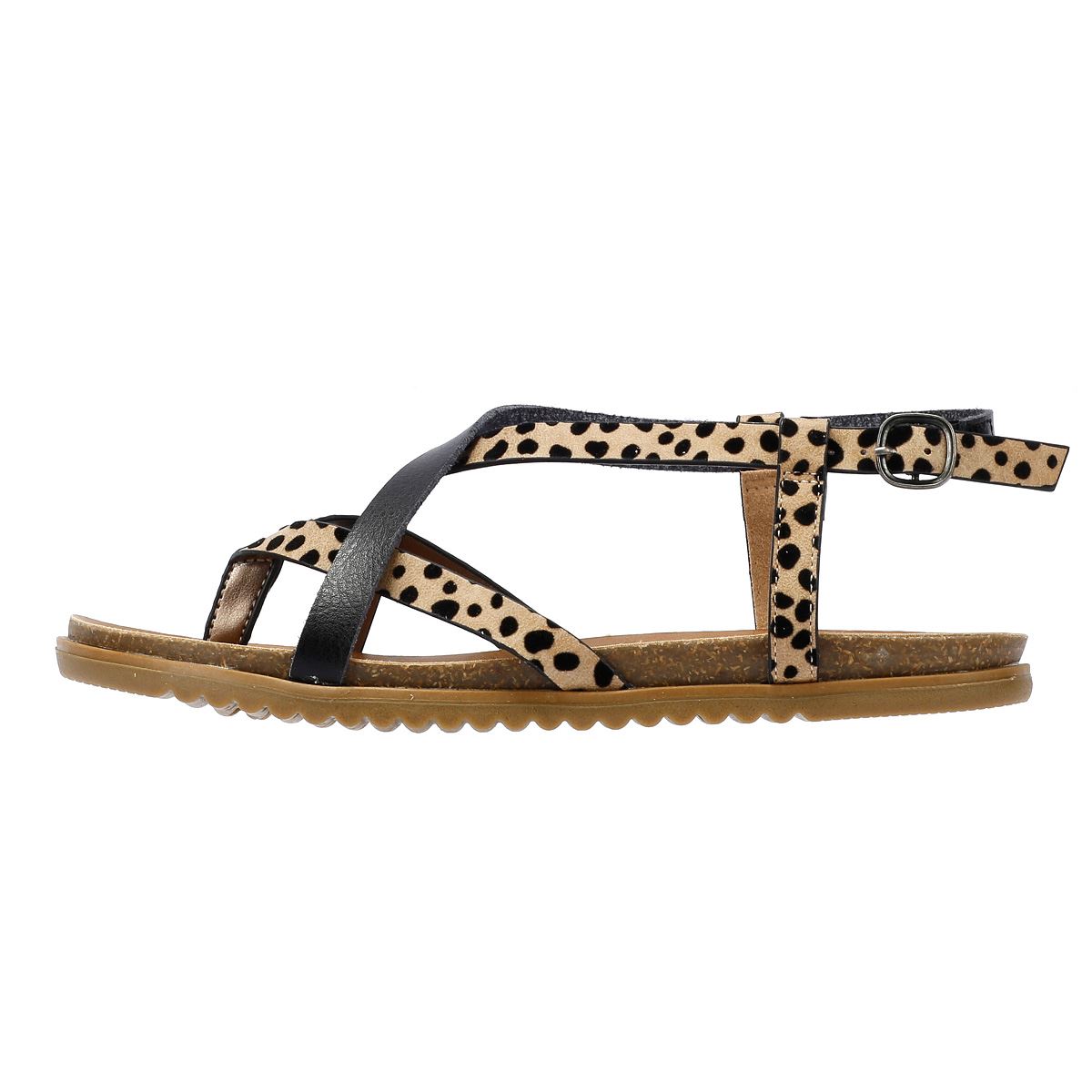 Blowfish Malibu Mirenda Damen Leoparden Sandalen