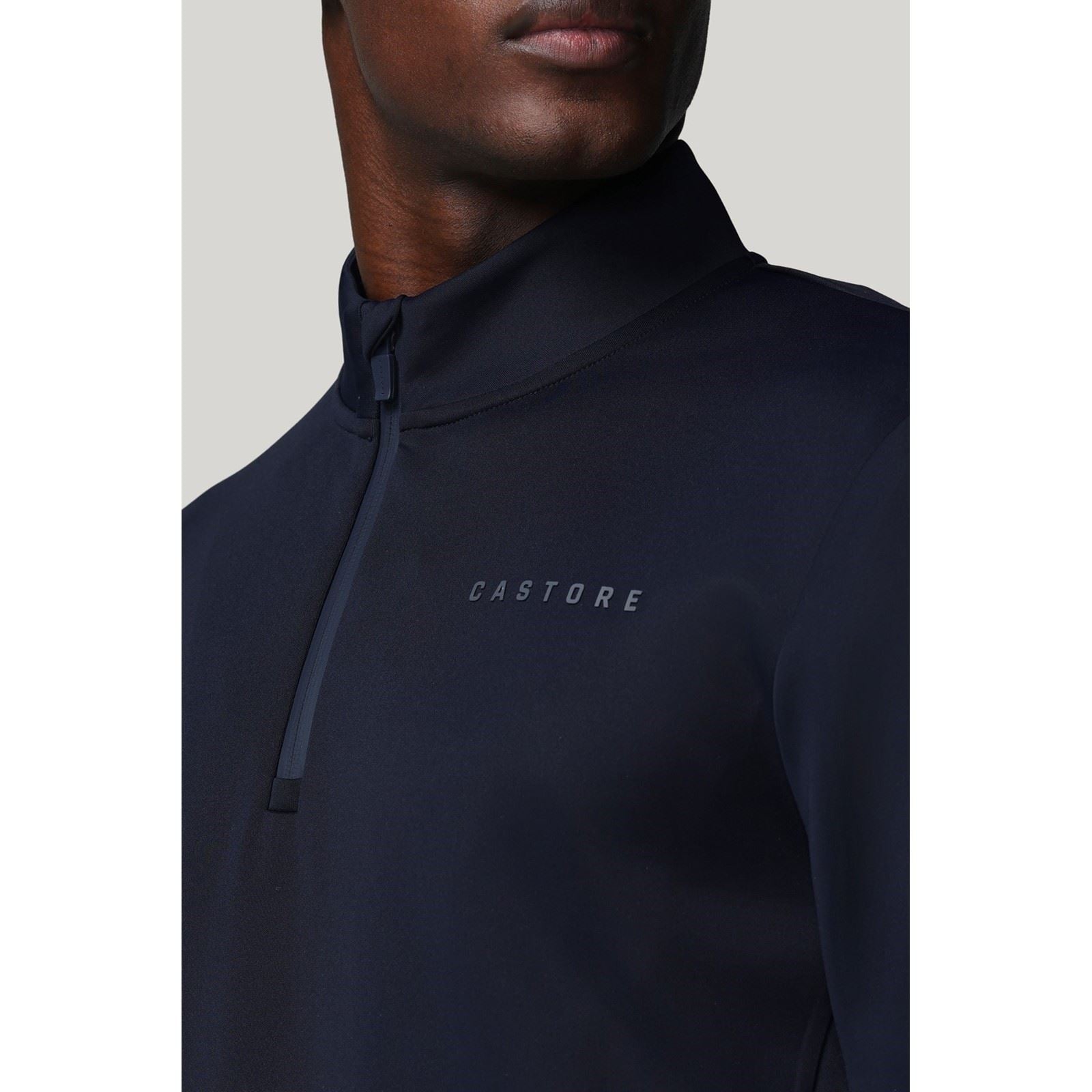 Castore Flex 1/4 Zip Herren Blaues Sweatshirt