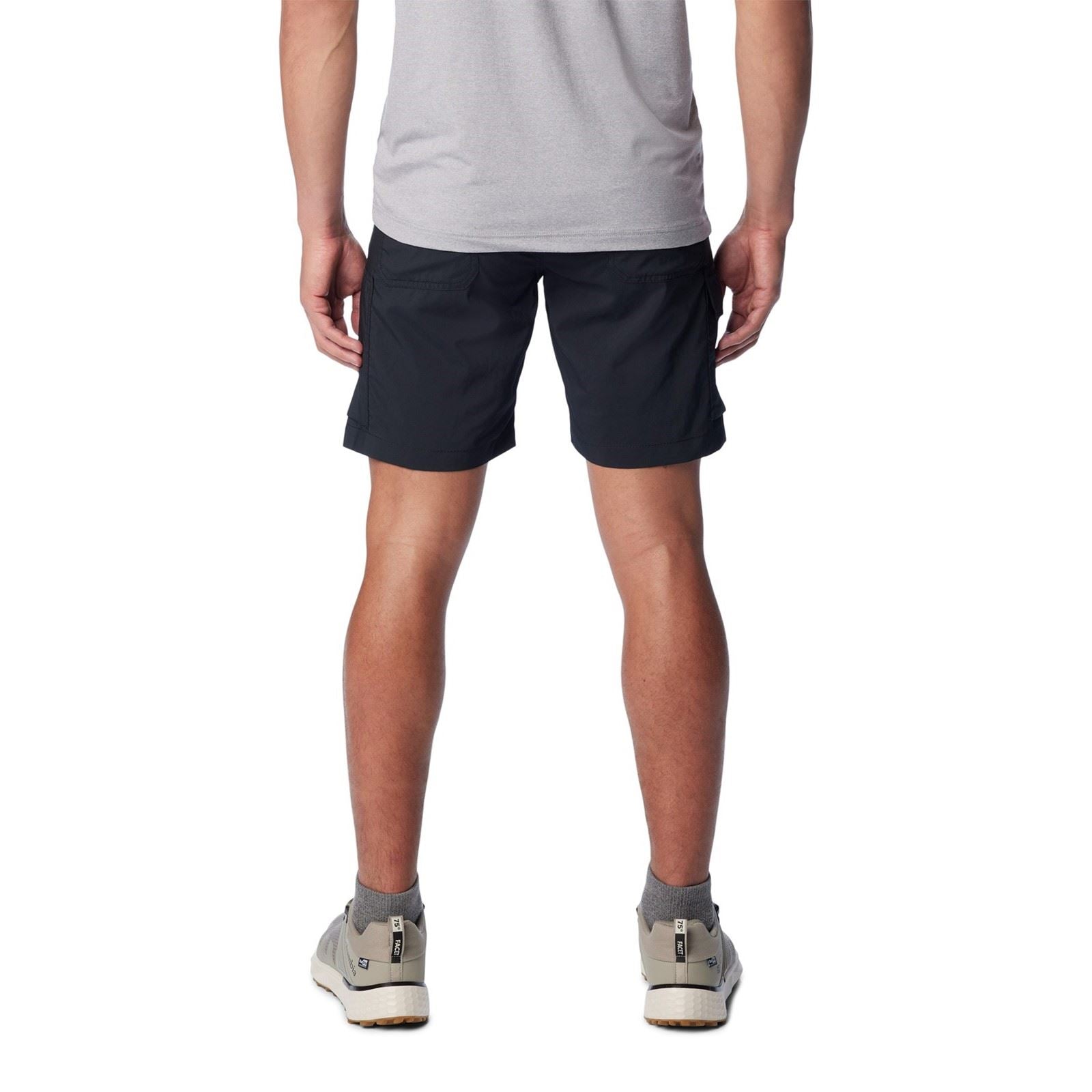 Columbia Silver Ridge Utility Cargo Short Polyester Herren Schwarze Knielange Shorts