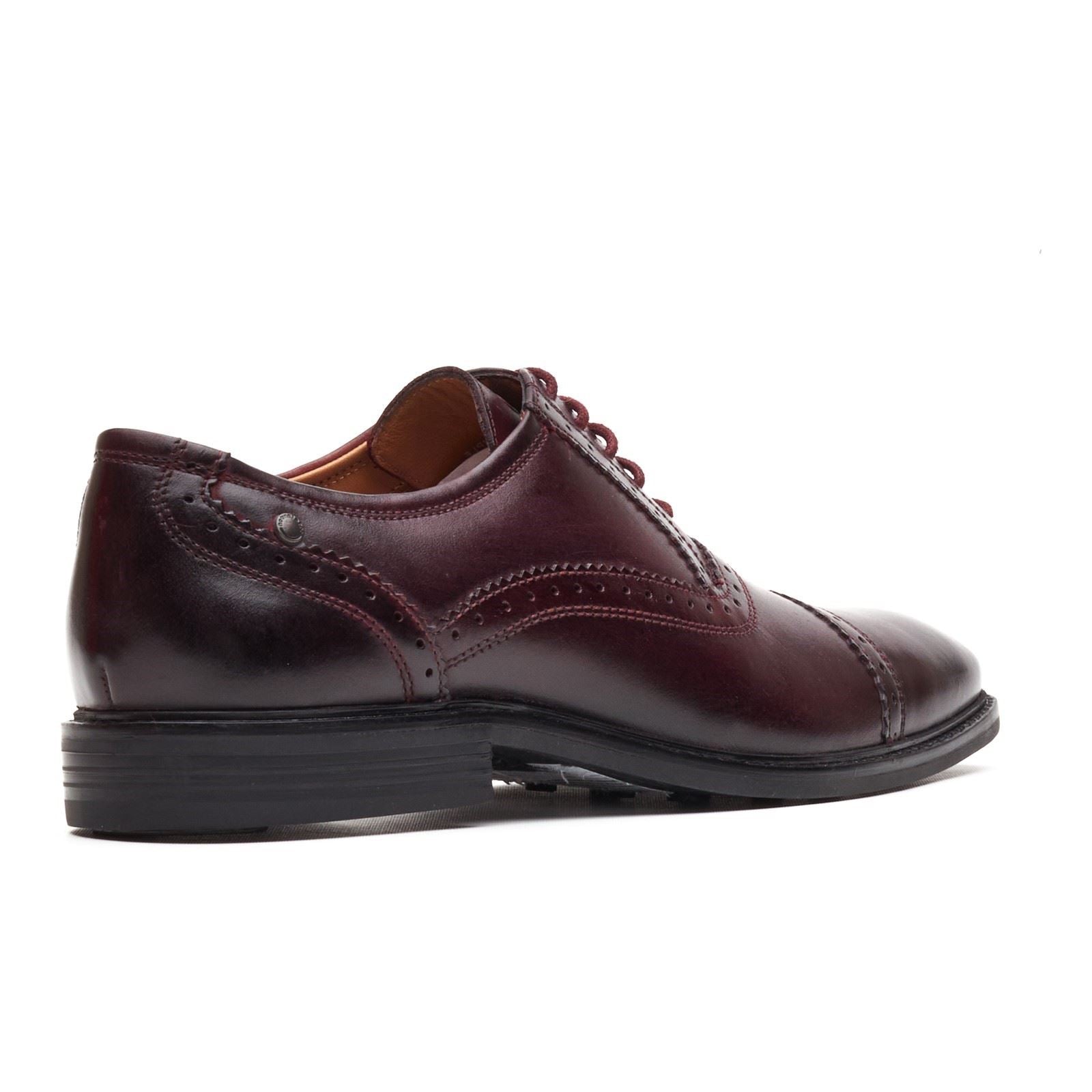Base London Ascot Oxford Leder Herren Bordo Oxford Schuhe