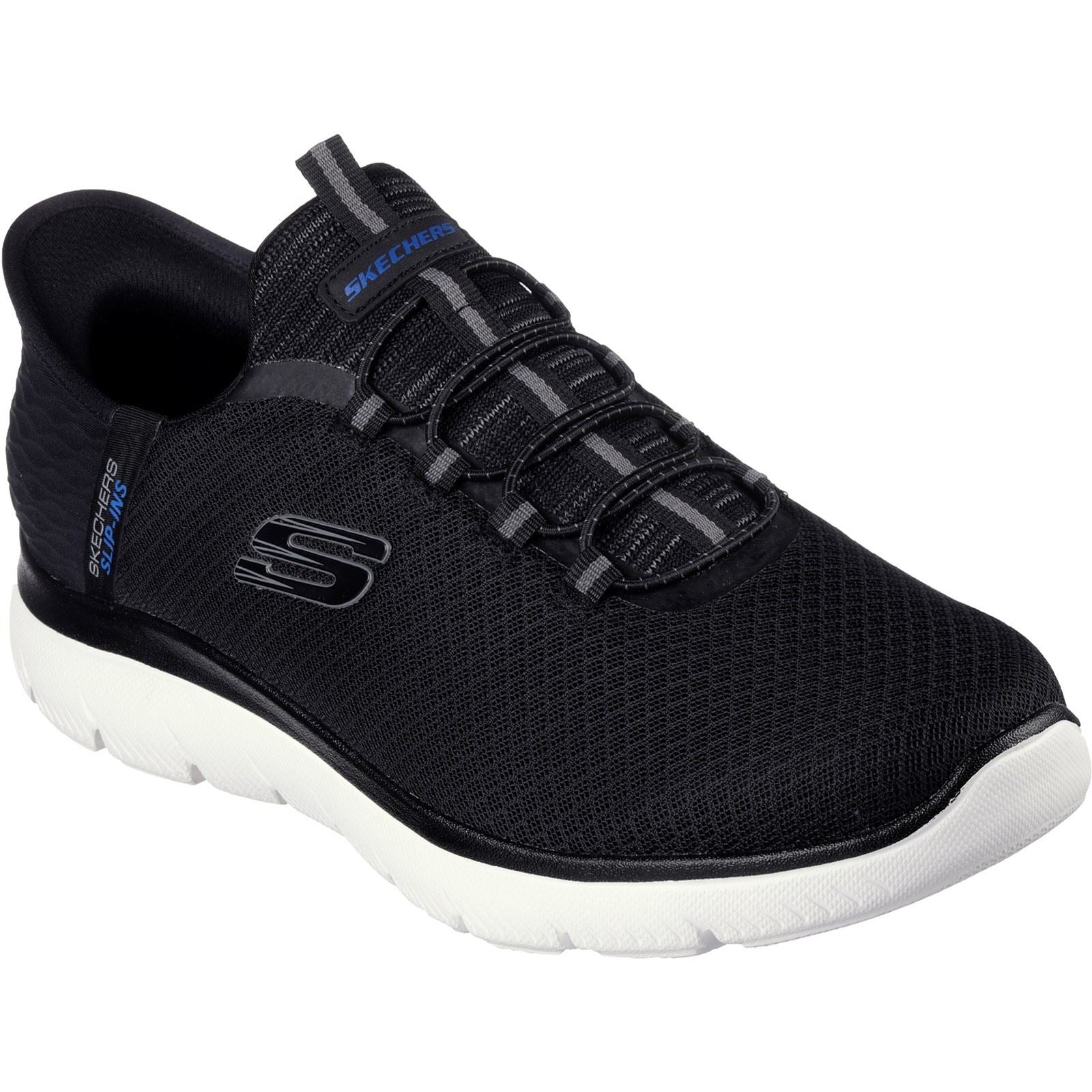 Skechers Summits - High Range Herrenschuhe aus Polyester in Schwarz