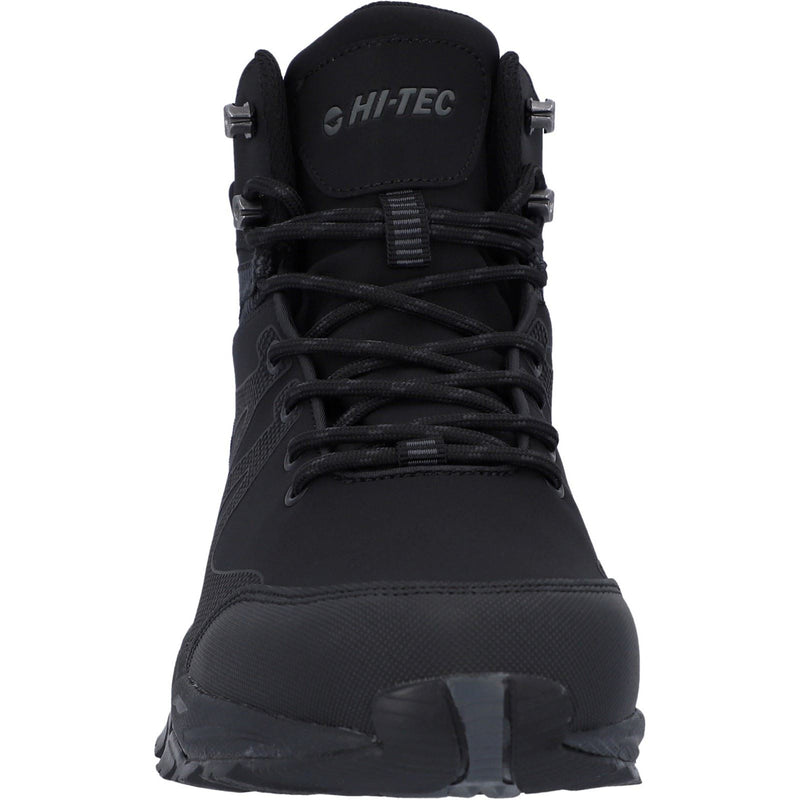 Hi-Tec Jackdaw Mid WP Herren Wanderstiefel Aus Polyester In Schwarz/Carbon Grau