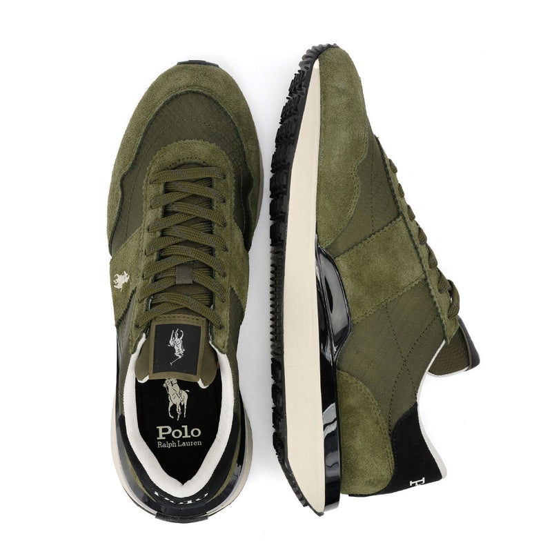 Polo Ralph Lauren Train 89 Herren Grüne Turnschuhe