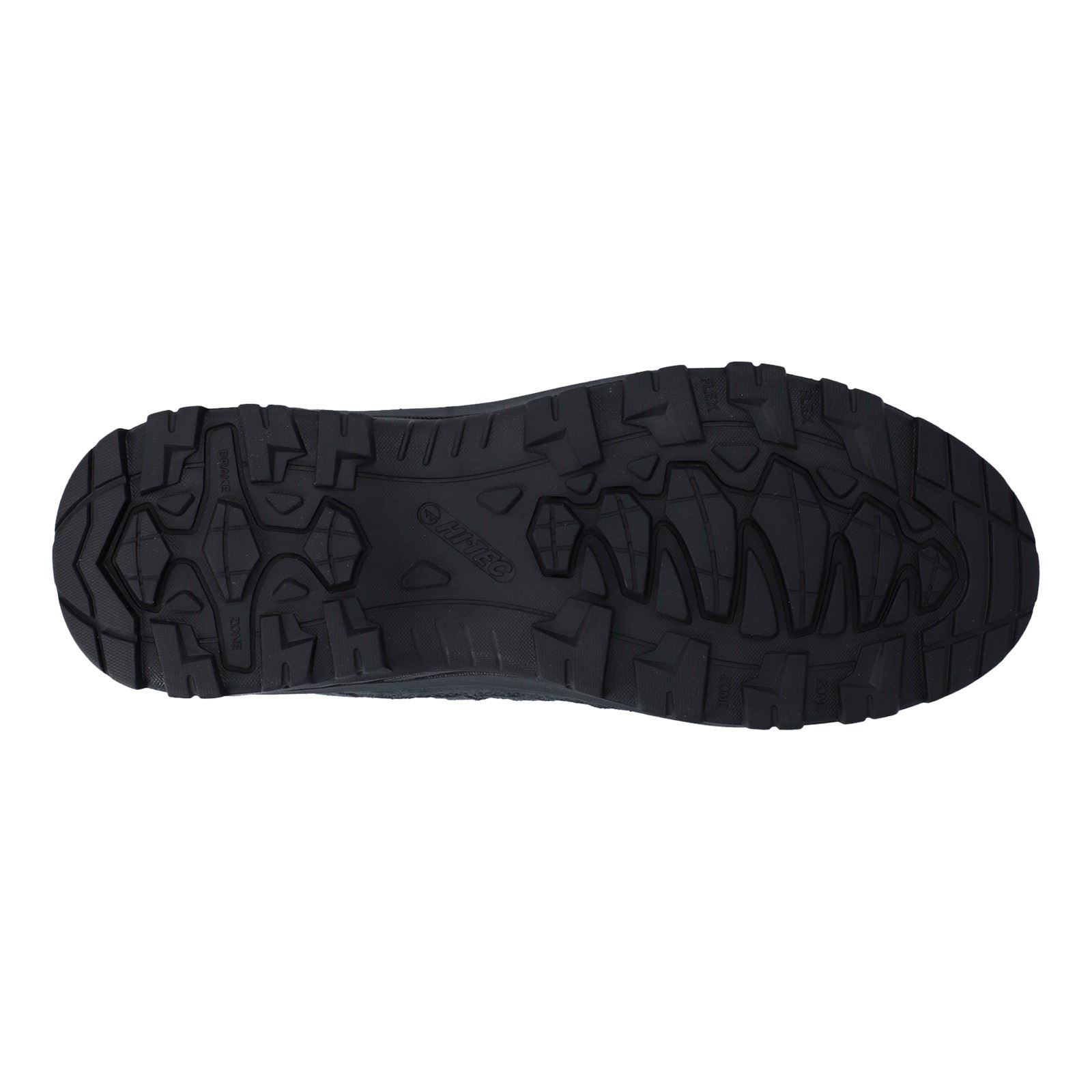 Hi-Tec Bandera Expedition Low Herren Wanderstiefel Aus Leder In Anthrazit/Schwarz