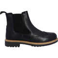 Hunter Cawdor Schwarze Farbe Herrenlederstiefel