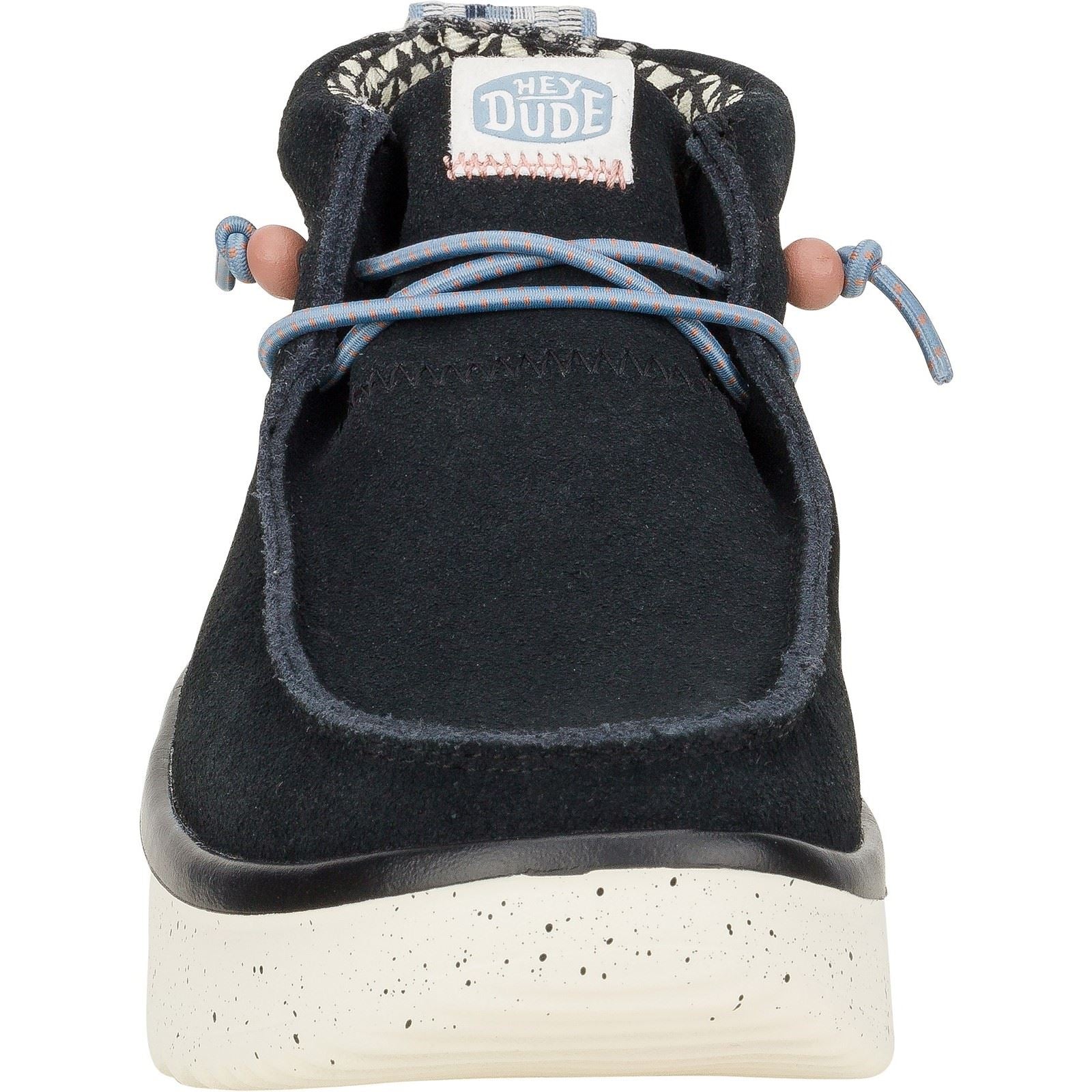 HEYDUDE Wendy Peak Hi Wildlederschwarze Damenstiefel