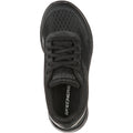Skechers Microspec Max Jungen Sneaker Aus Schwarzem Polyestertextil & Besatz