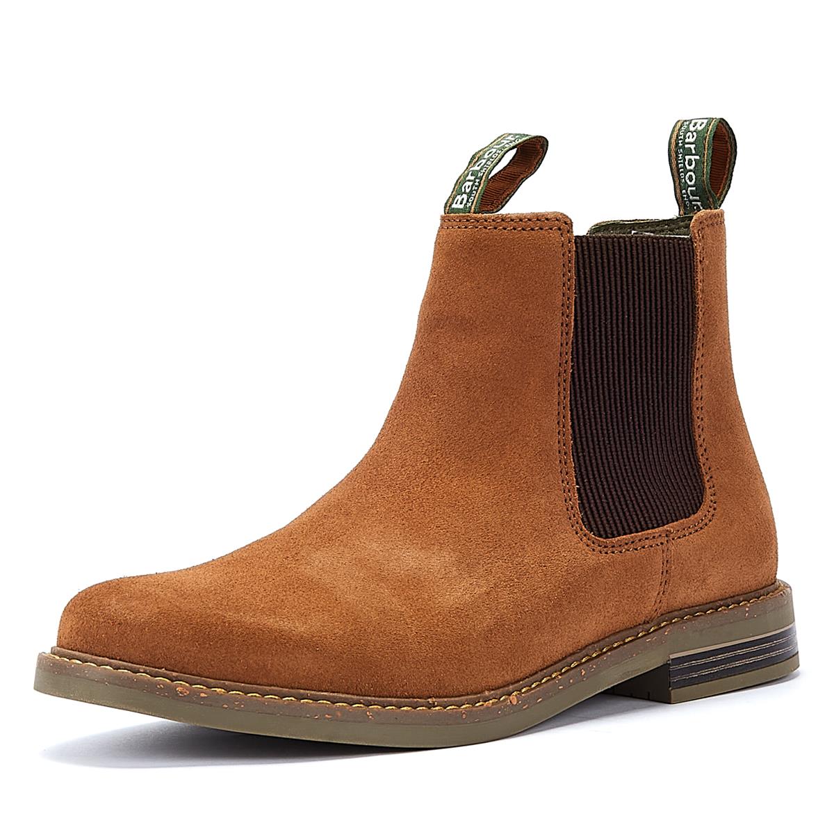 Barbour Farsley Wildleder Herren Stiefel In Beige