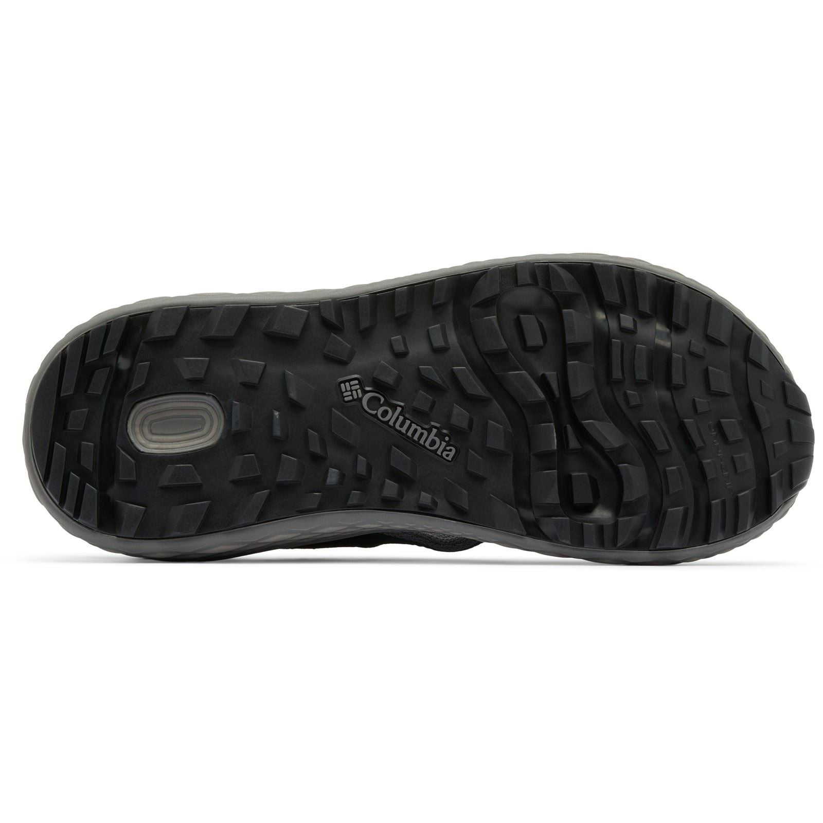 Columbia Konos Hiker 3-Strap Polyester Herren Schwarze Sandalen