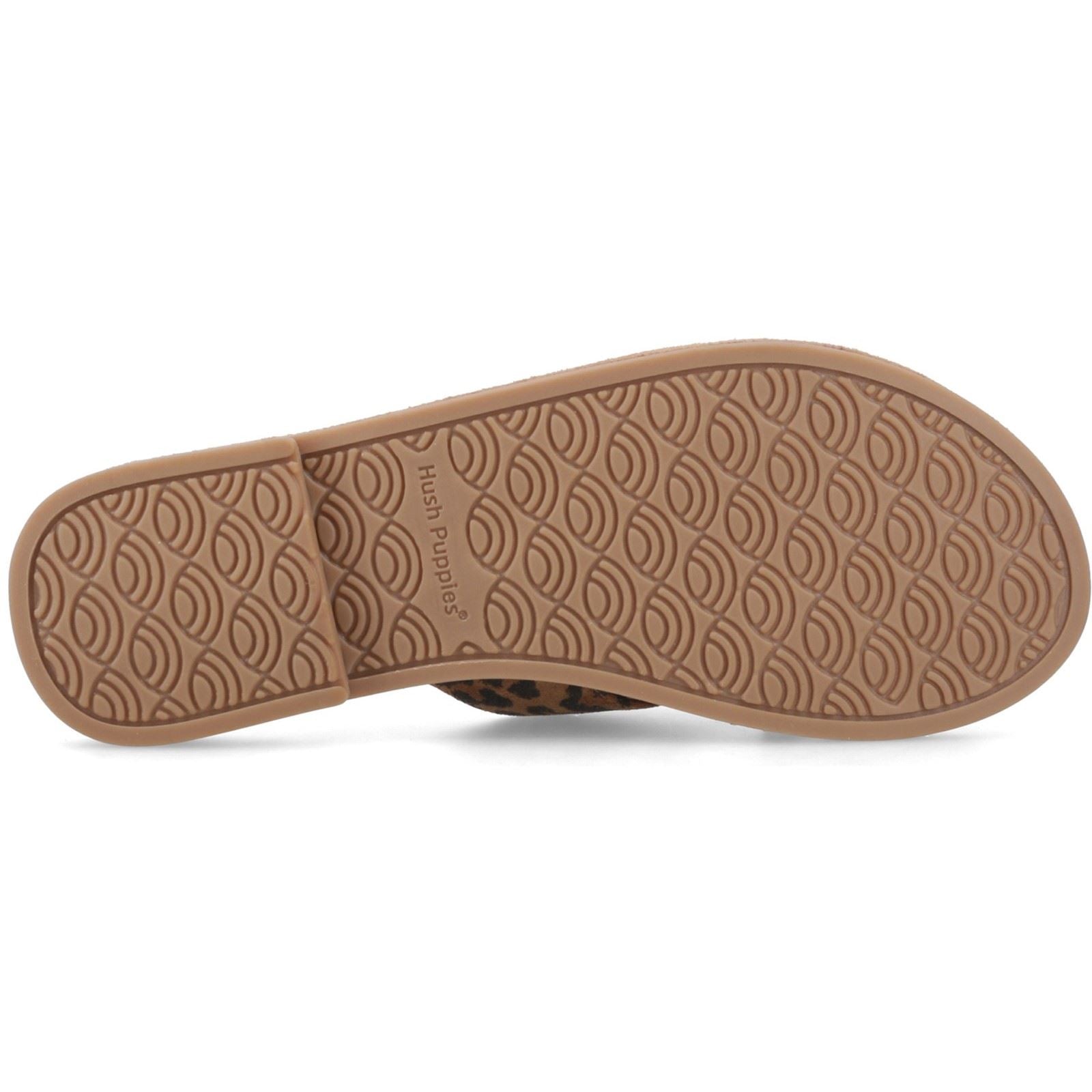 Hush Puppies Azalea Mule Leder Damen Leoparden Sandalen
