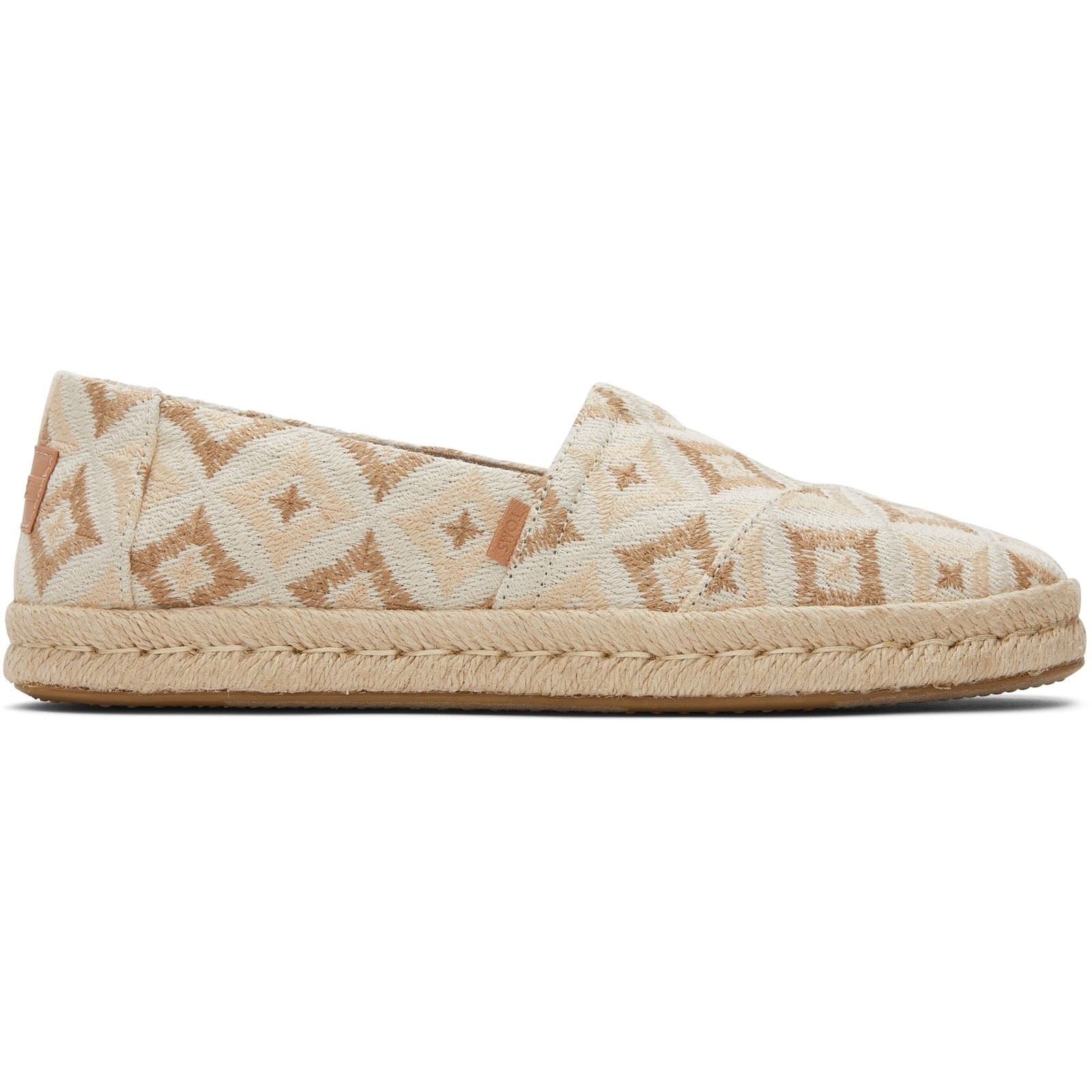 TOMS Alpargata Rope 2.0 Damen Natural Geo Espadrilles