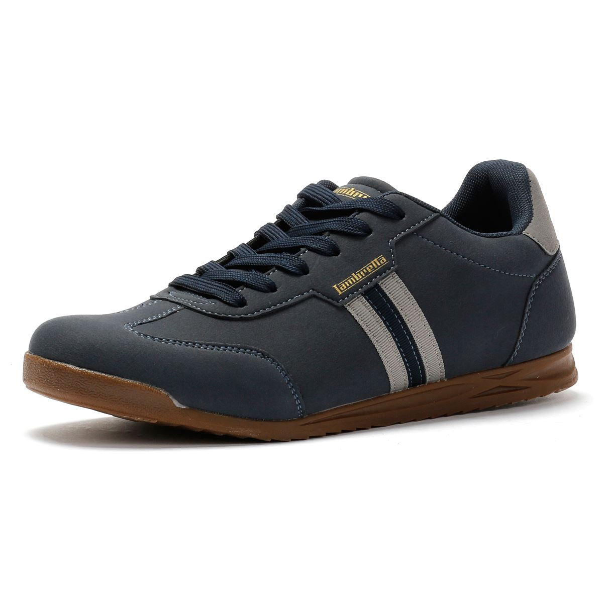 Lambretta Tackle Männerblaue Turnschuhe