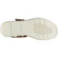 Geox D CAMALEI Synthetische Polyurethan Damen Caramel Sandalen
