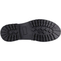 Hush Puppies Abigail Senior Mädchenschwarze Slipper Aus Leder