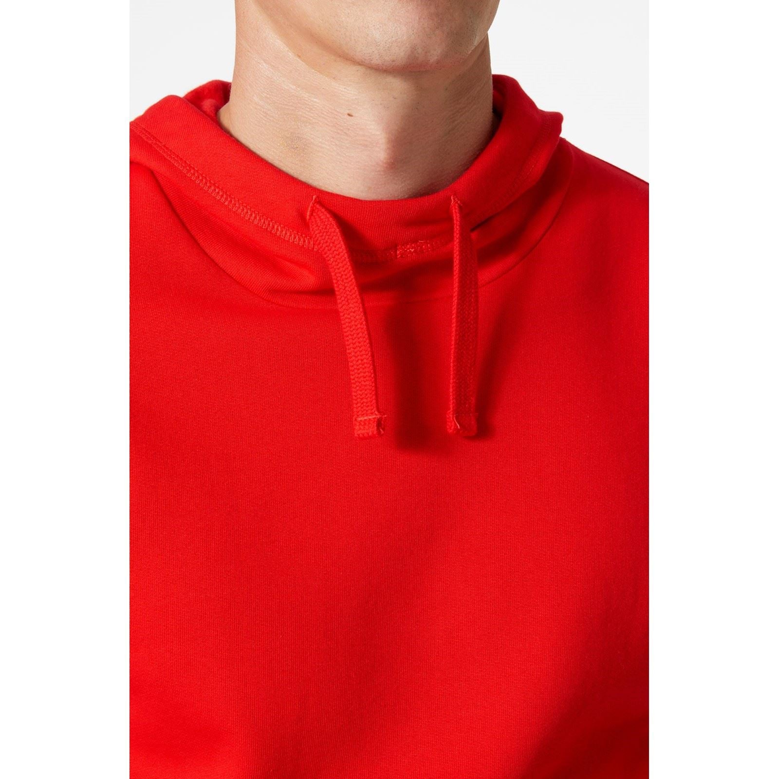 Helly Hansen Workwear Manchester Baumwolle Herren Roter Kapuzenpullover