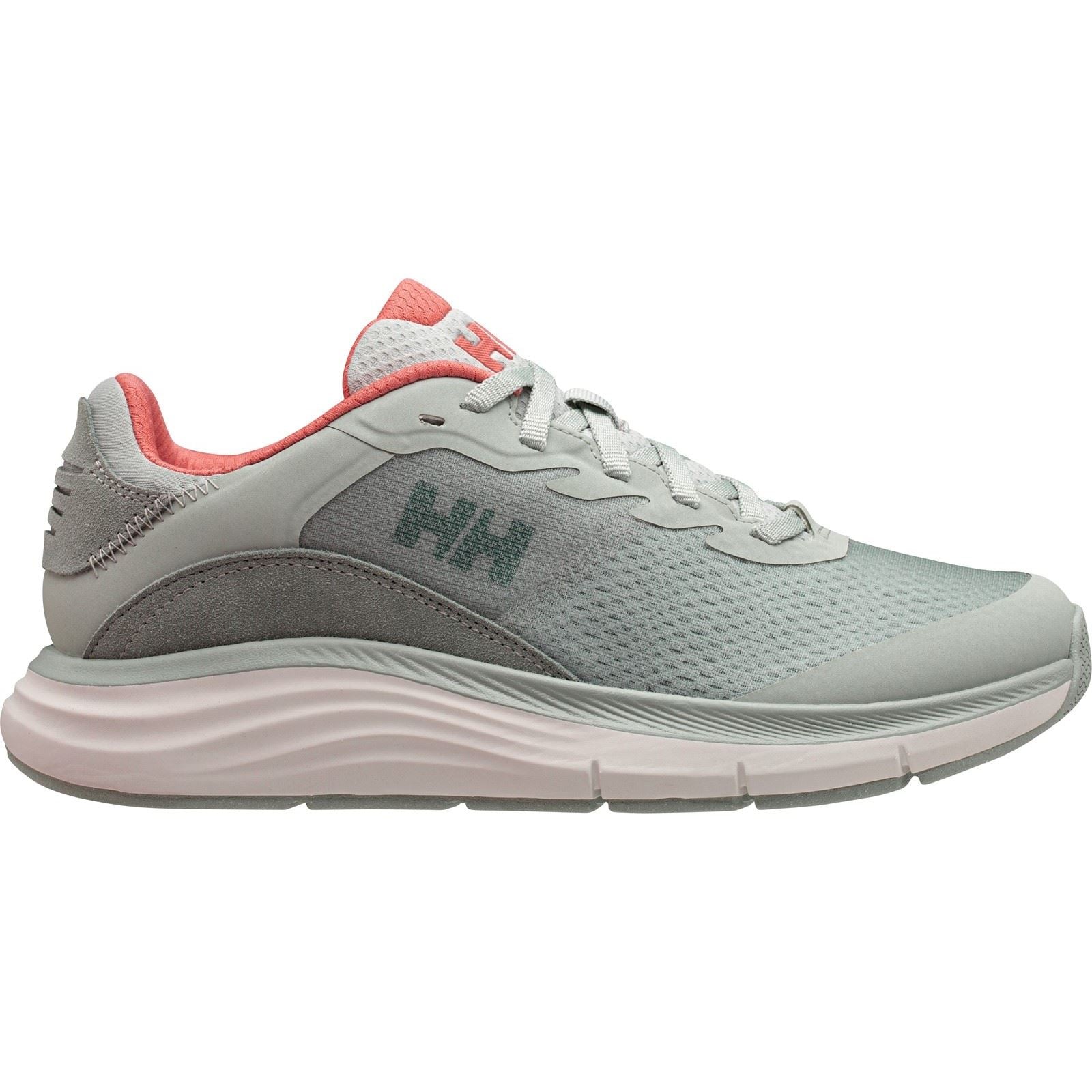 Helly Hansen Sport MARINE Baumwoll Damen Sneaker In Grünnebel/Korallen Mandel