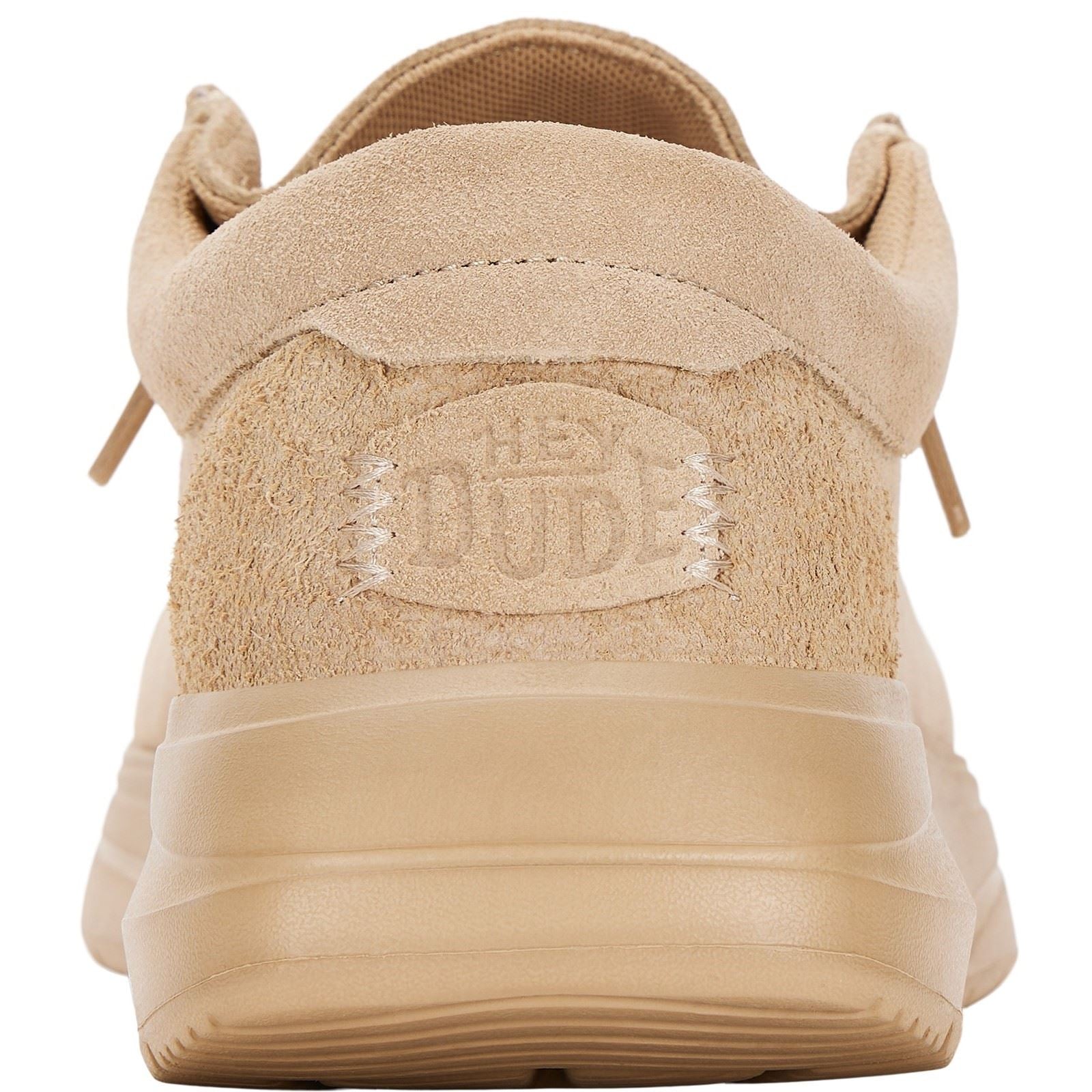 HEYDUDE Wally X Wildleder Herren Bootsschuhe In Tan