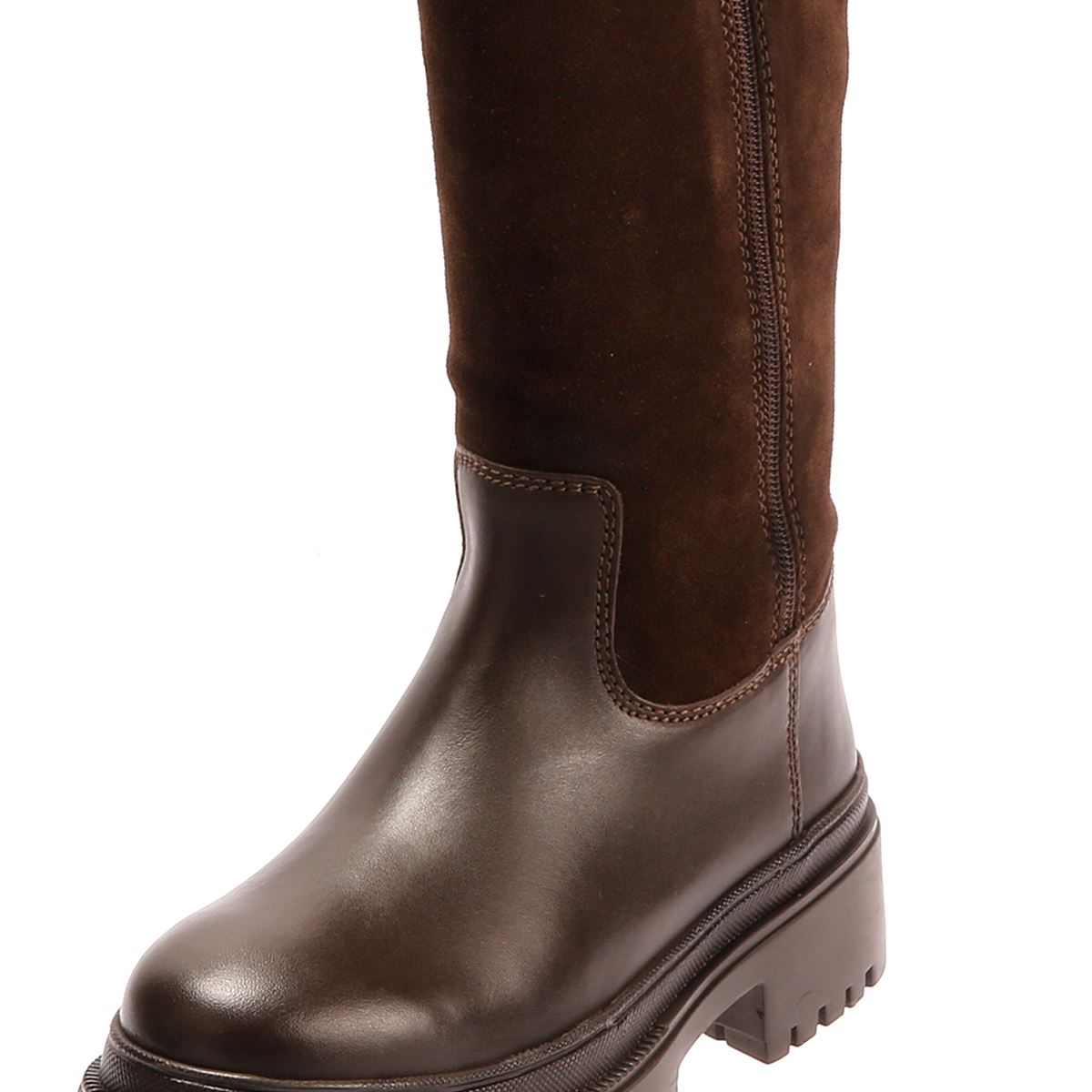 Osprey London The Bramble Tall Leder Damen Braune Stiefel