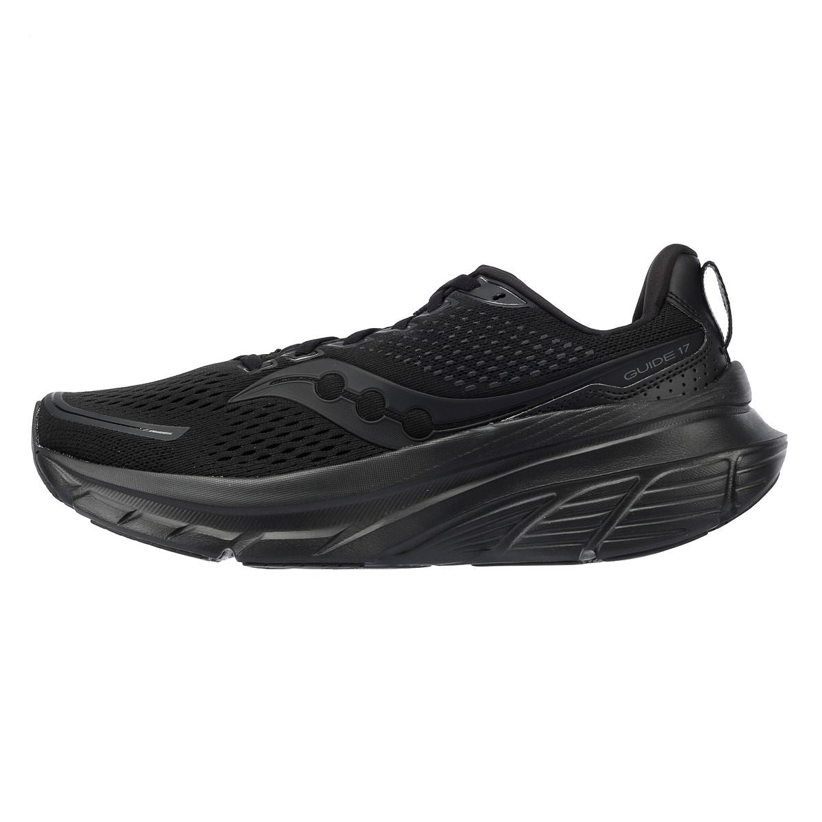 Saucony Guide 17 Herren Schwarze Turnschuhe