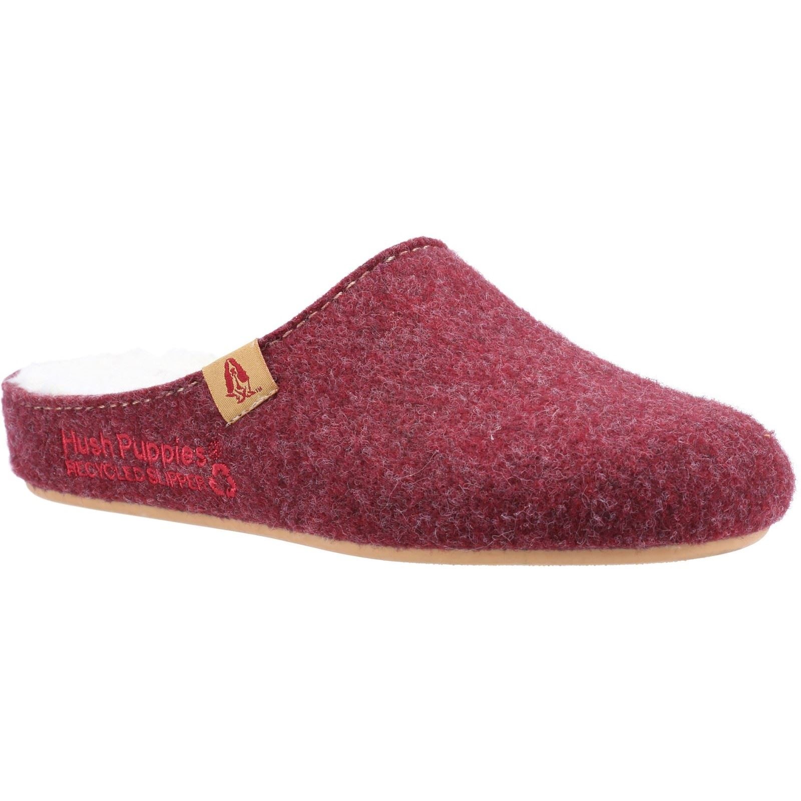 Hush Puppies The Good Damen Burgunder Hausschuhe