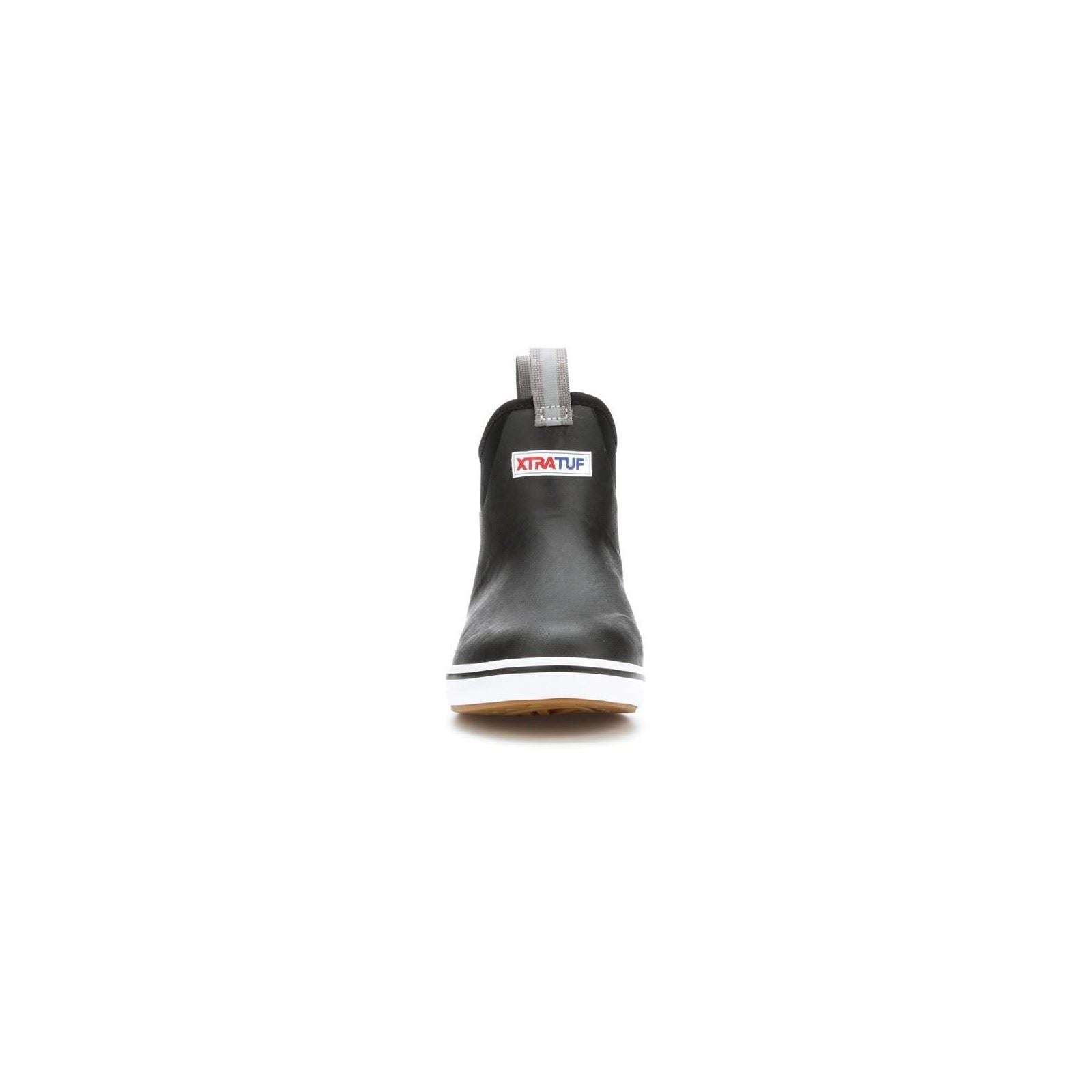 Xtratuf Knöchel Deck Gummi Schwarze Farbe Gummistiefel