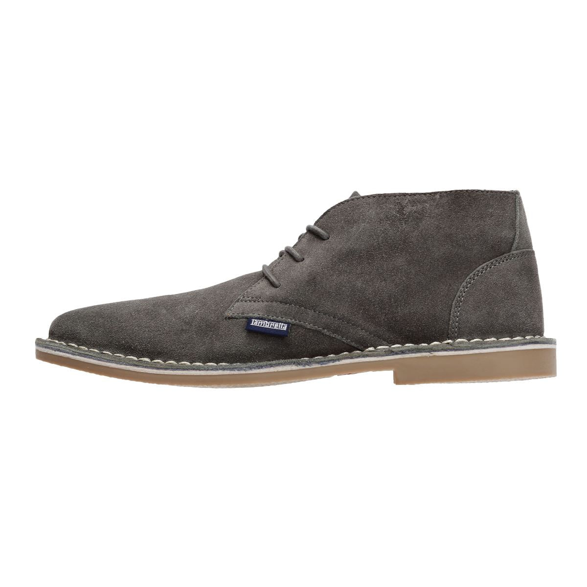 Lambretta Chiswick Wildleder Herren Stiefel In Grau