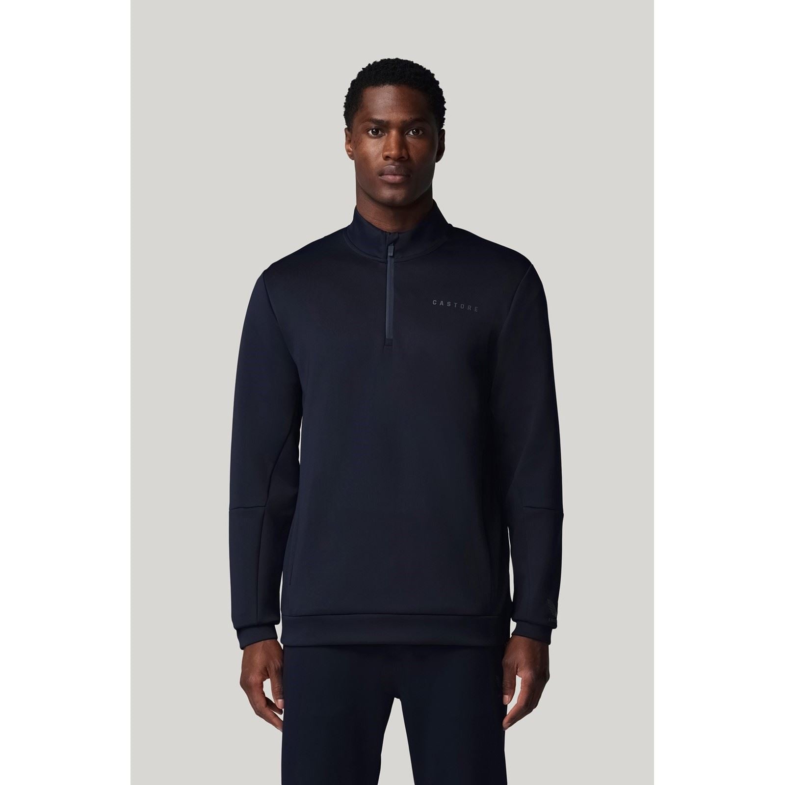 Castore Flex 1/4 Zip Herren Blaues Sweatshirt