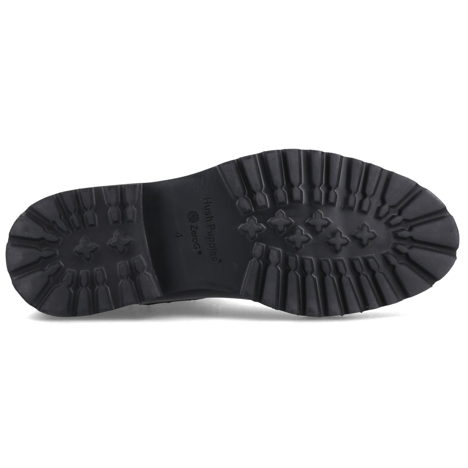 Hush Puppies Gwyneth Damen Chelsea Stiefel aus schwarzem Leder