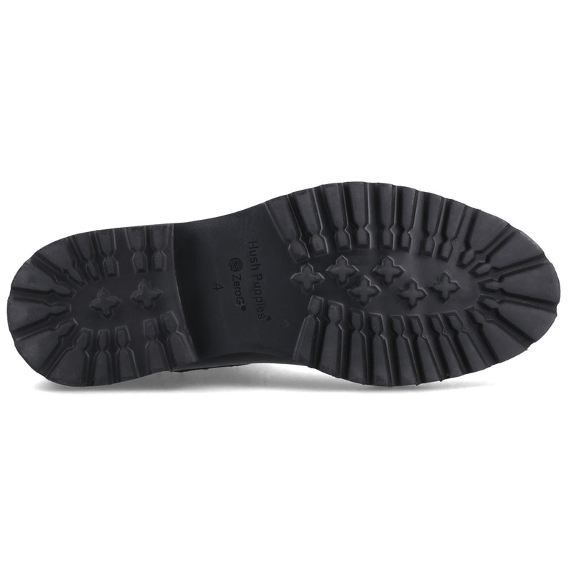 Hush Puppies Gwyneth Damen Chelsea Stiefel aus schwarzem Leder