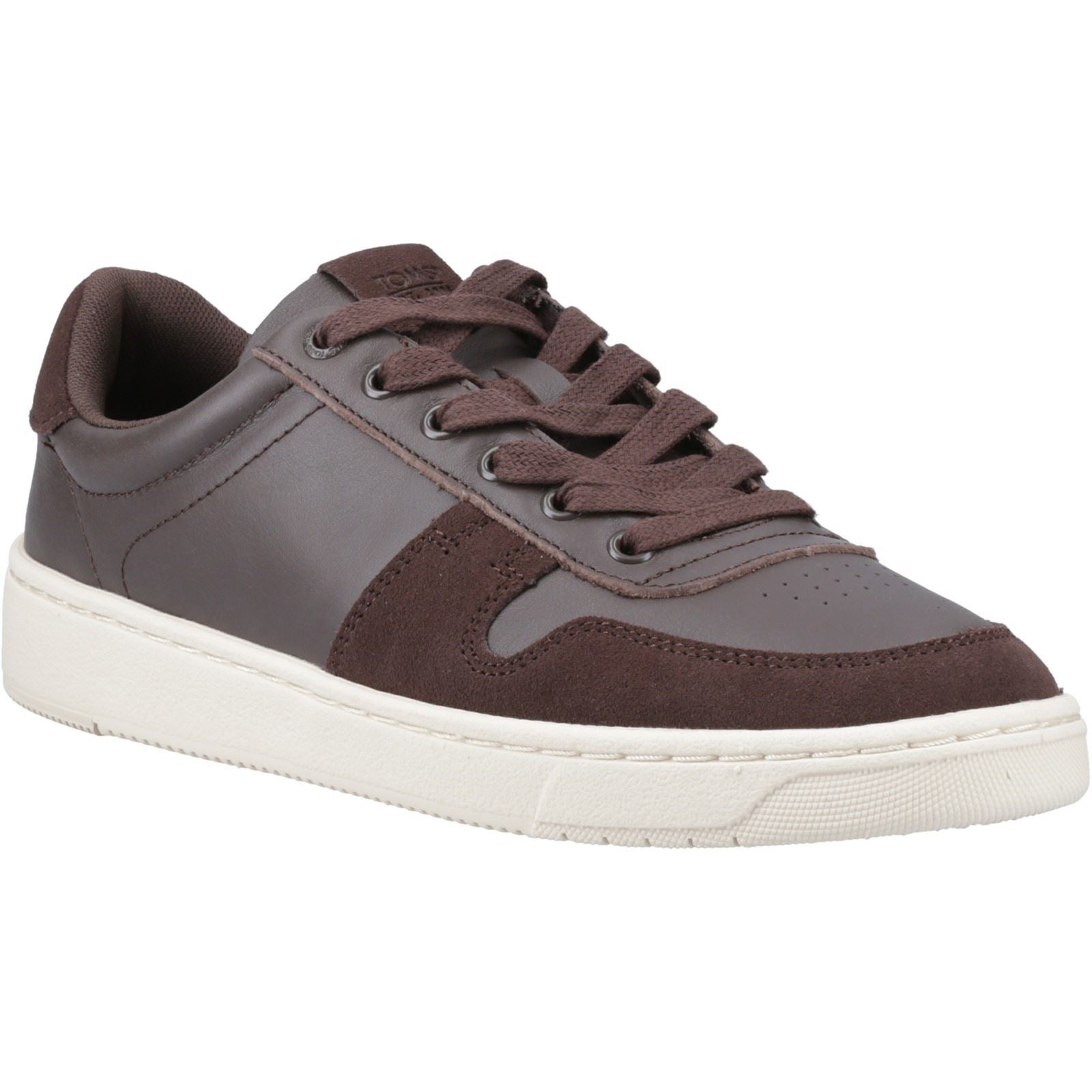 TOMS TRVL Lite Court Leder Herren Braune Sneaker