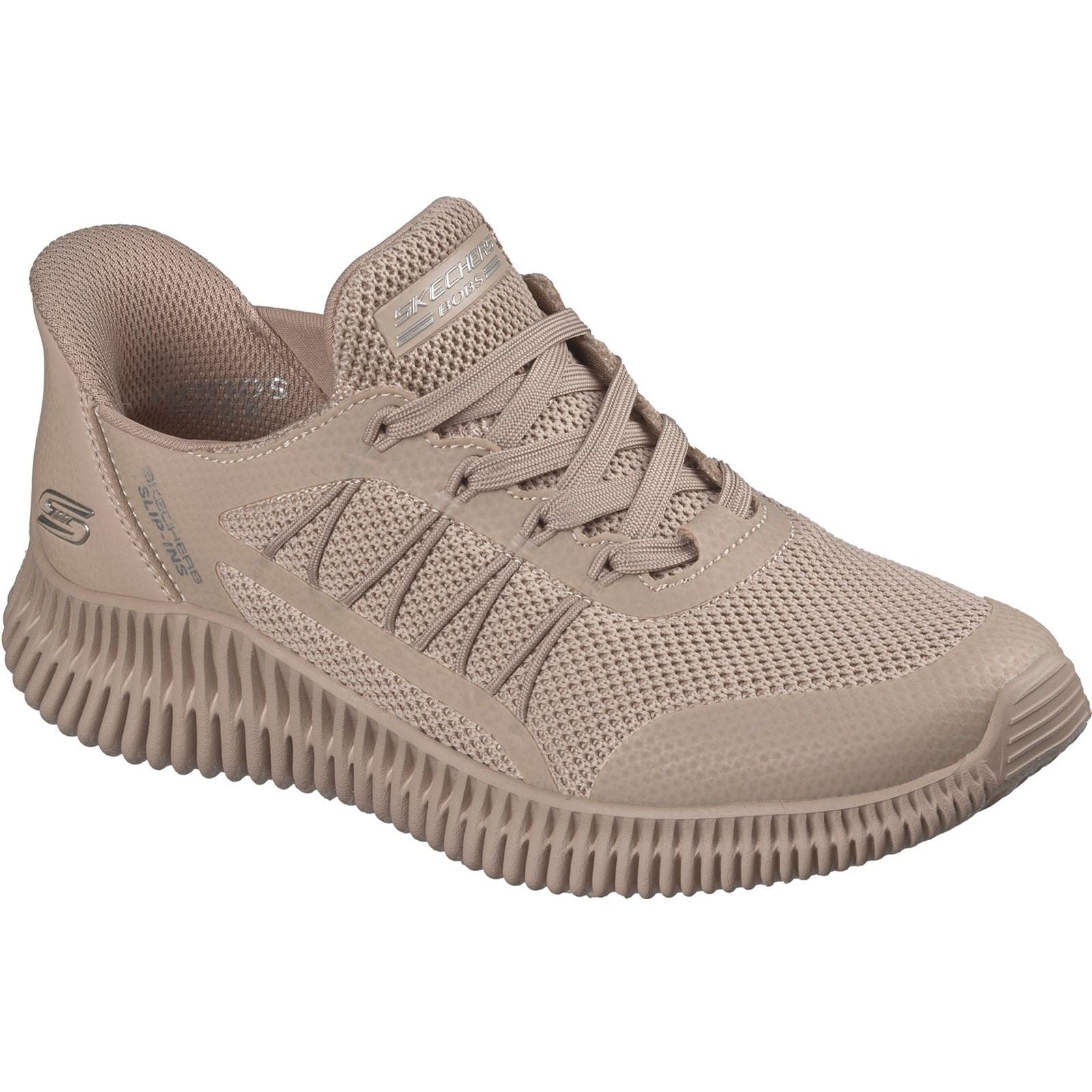 Skechers BOBS Geo Lite Divine Pace Damen Tan Sneakers
